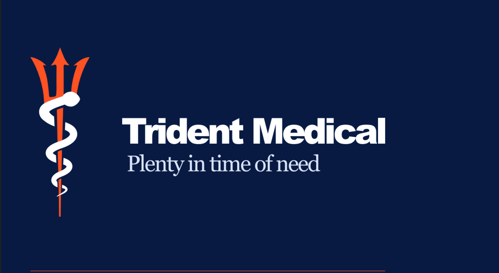 Trident Medical Logo